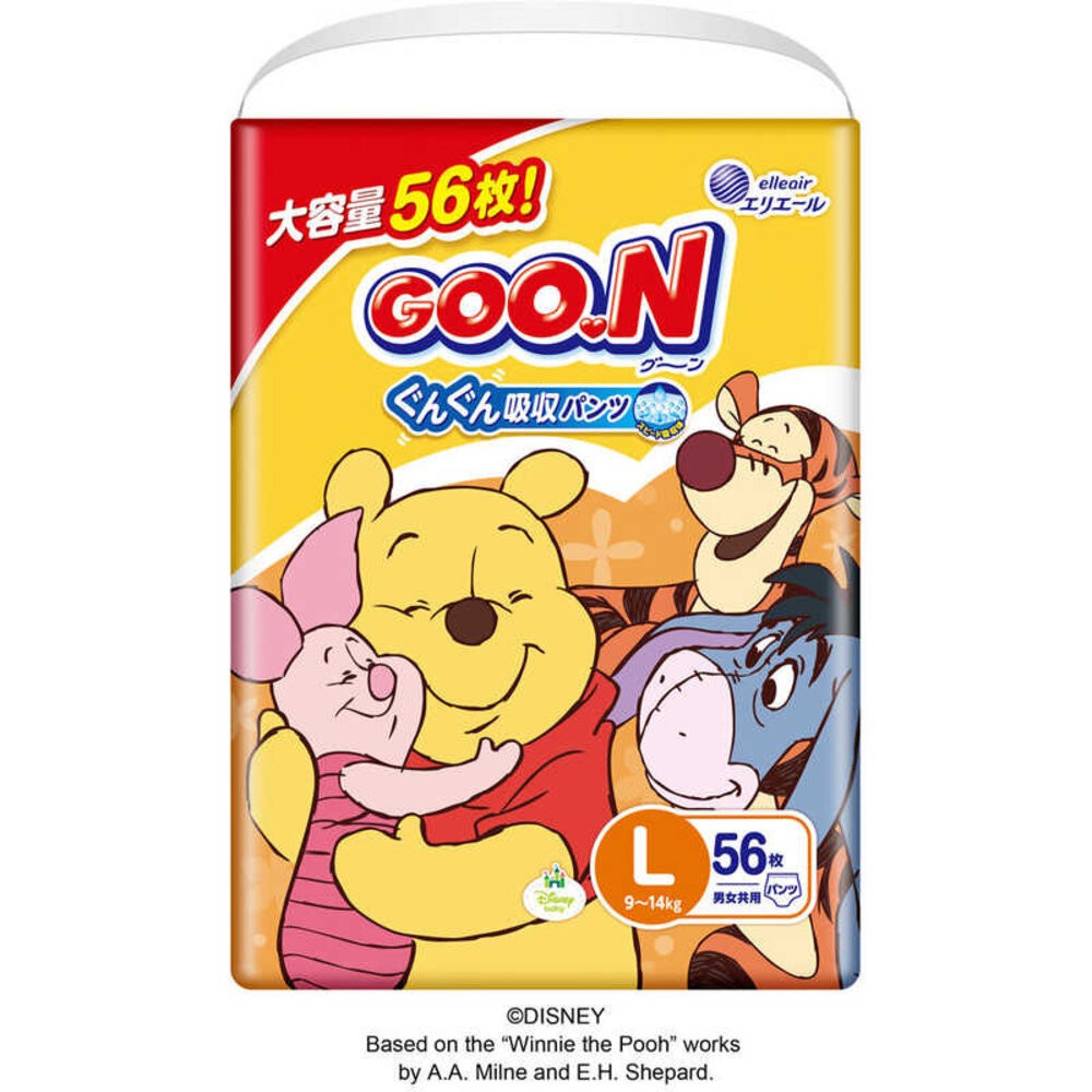 敏感肌迪士尼🔆日本境內 大王 黏貼 褲型 尿布 紙尿布 紙尿褲 拉拉褲 GOON-規格圖9