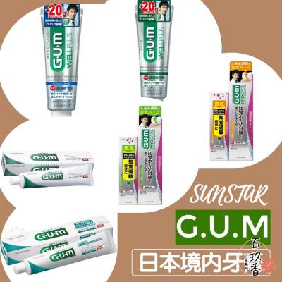 日本境內 Sunstar 三詩達 GUM 牙周護理 抗敏感 牙膏 wellplus procare