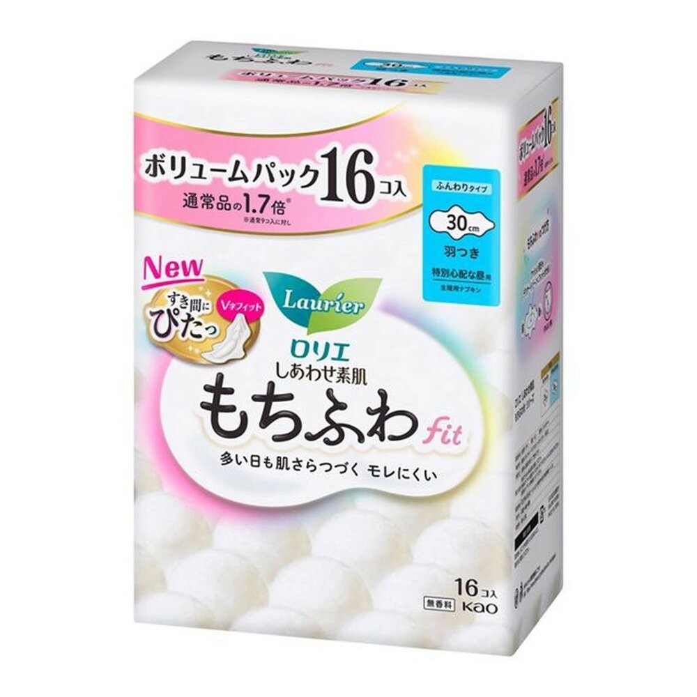 優惠中 日本境內 KAO 花王 Laurier 蕾妮亞 超速吸 零觸感 特薄 衛生棉 晚安褲舒膚Free 素肌 超吸收-規格圖9