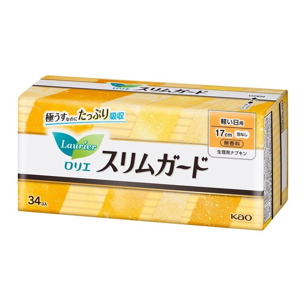 優惠中 日本境內 KAO 花王 Laurier 蕾妮亞 超速吸 零觸感 特薄 衛生棉 晚安褲舒膚Free 素肌 超吸收-規格圖9