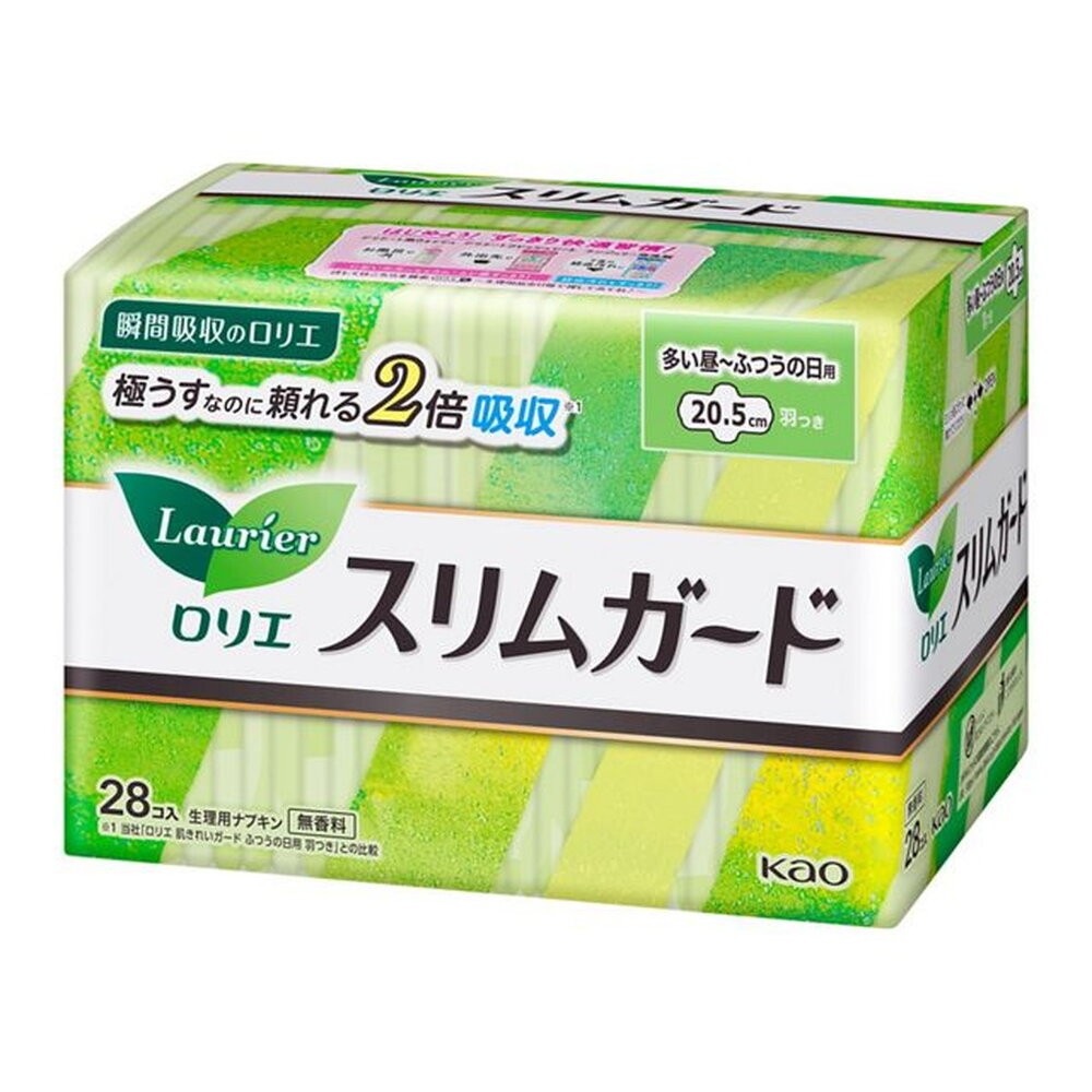 優惠中 日本境內 KAO 花王 Laurier 蕾妮亞 超速吸 零觸感 特薄 衛生棉 晚安褲舒膚Free 素肌 超吸收-規格圖9