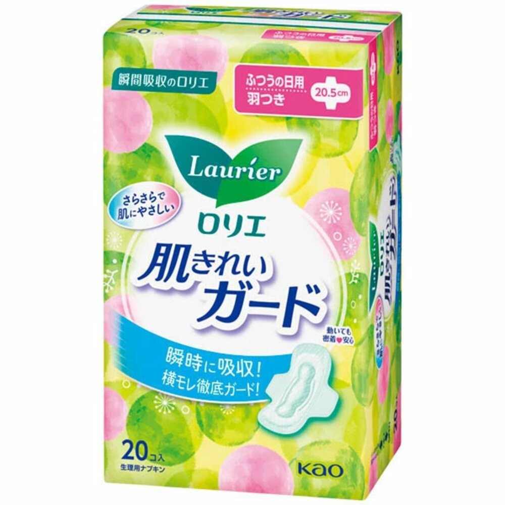優惠中 日本境內 KAO 花王 Laurier 蕾妮亞 超速吸 零觸感 特薄 衛生棉 晚安褲舒膚Free 素肌 超吸收-規格圖9