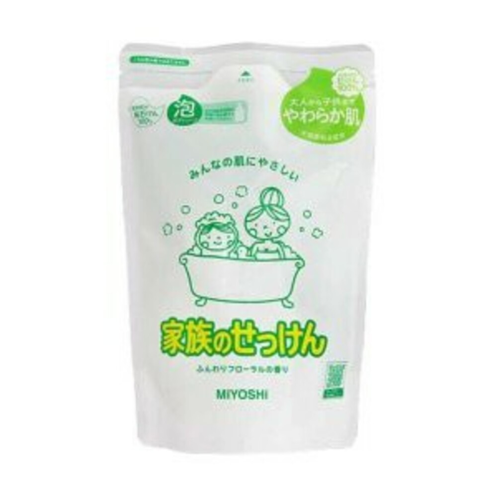 MIYOSHI家族泡泡沐浴慕斯(白補充包