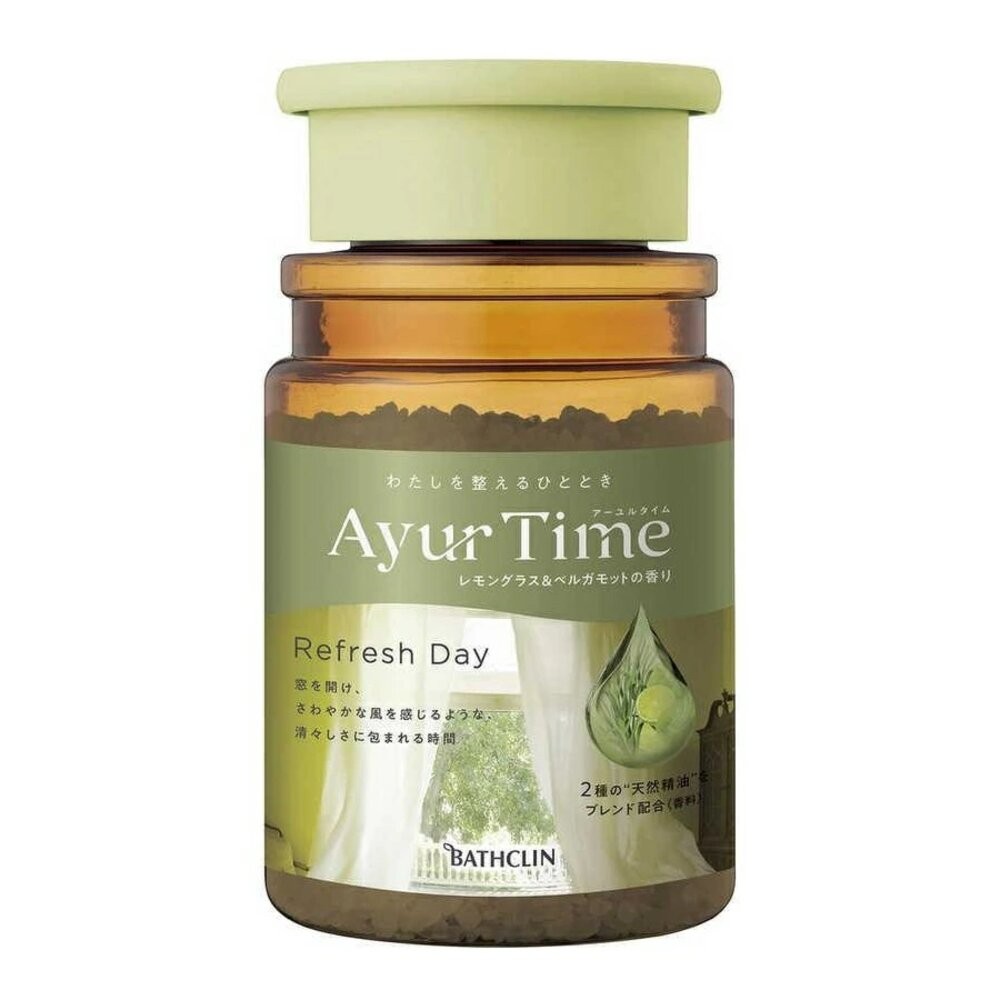 日本 巴斯克林 BATHCLIN 入浴劑 日本名湯 入浴粉 AYUR TIME 素肌 夜晚-規格圖11