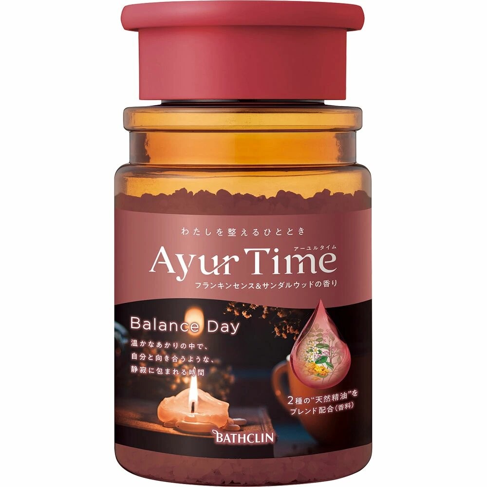 日本 巴斯克林 BATHCLIN 入浴劑 日本名湯 入浴粉 AYUR TIME 素肌 夜晚-規格圖11