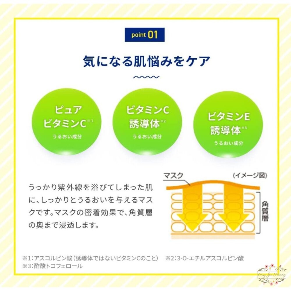 日本境內 樂敦 ROHTO Melano CC 高純度 維他命C 集中對策 面膜 大容量 28枚-細節圖3