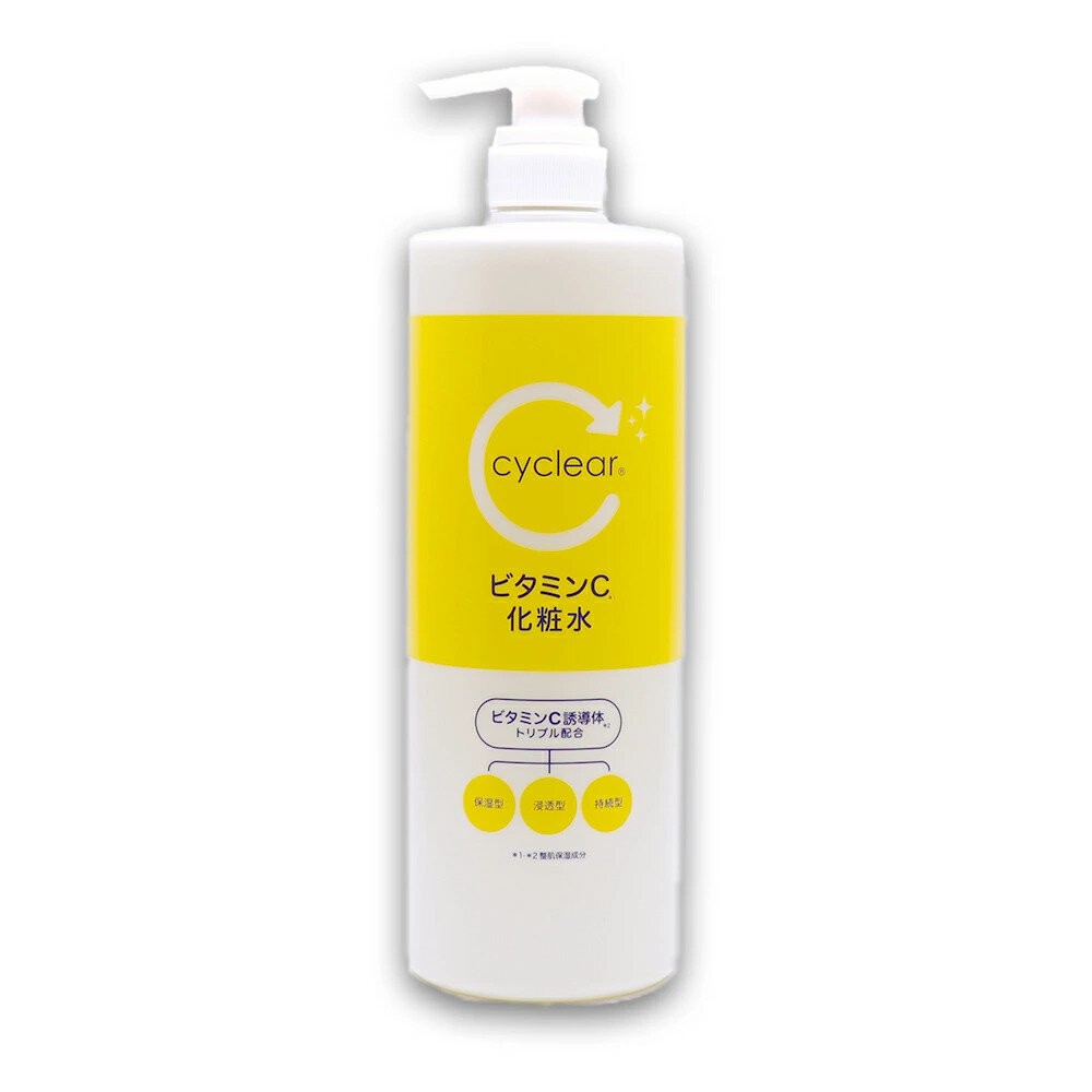 日本 熊野油脂 麗白 薏仁 化妝水 cyclear 維他命C 酵素 1000ml 大容量 熊野 保濕-規格圖11