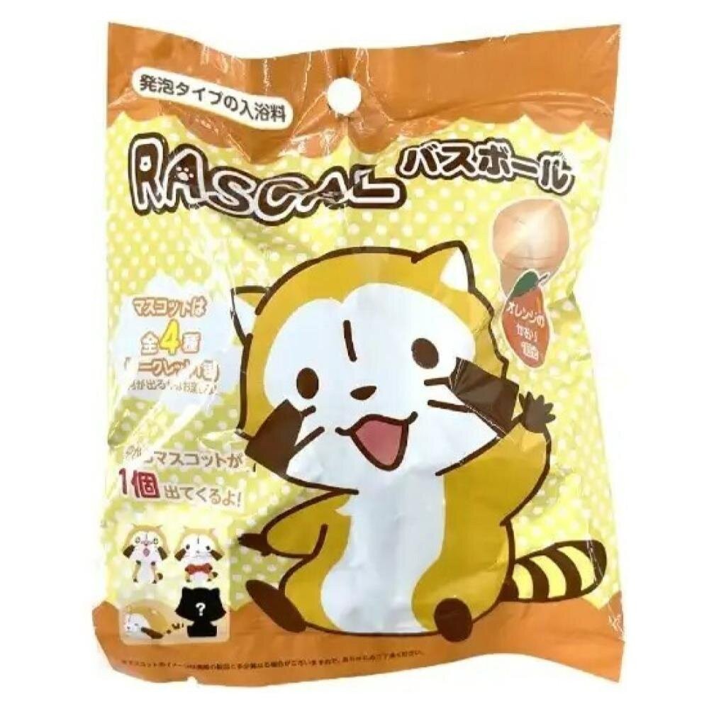 日本入浴球-小浣熊(橙香)