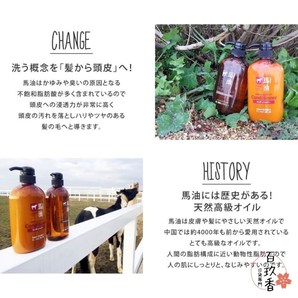 日本境內 熊野油脂 馬油 無矽靈 洗髮精 潤髮乳 沐浴乳 熊野 樁油 椰油 補充包-細節圖3