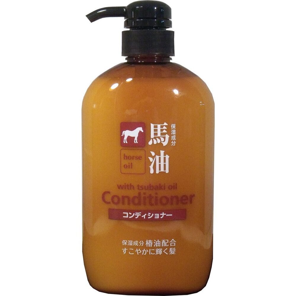 熊野馬油無矽靈保濕潤髮乳600ml