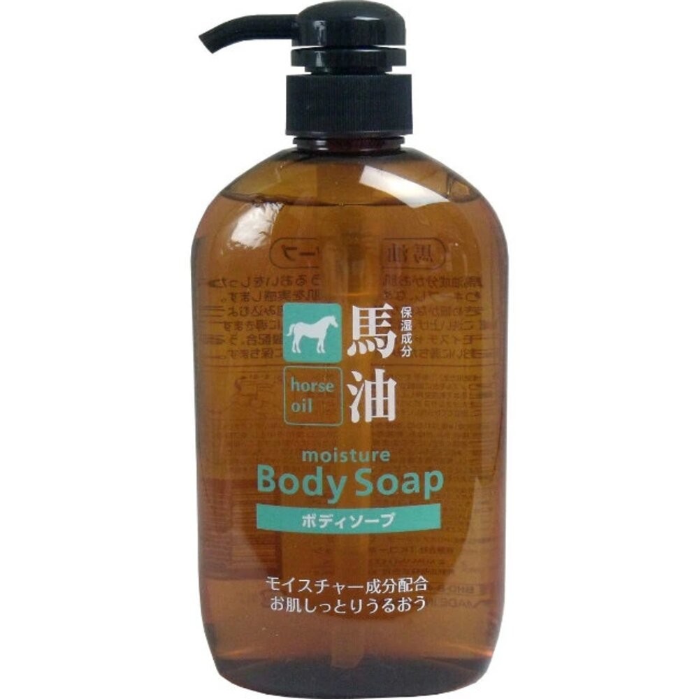 熊野馬油保濕沐浴乳600ml