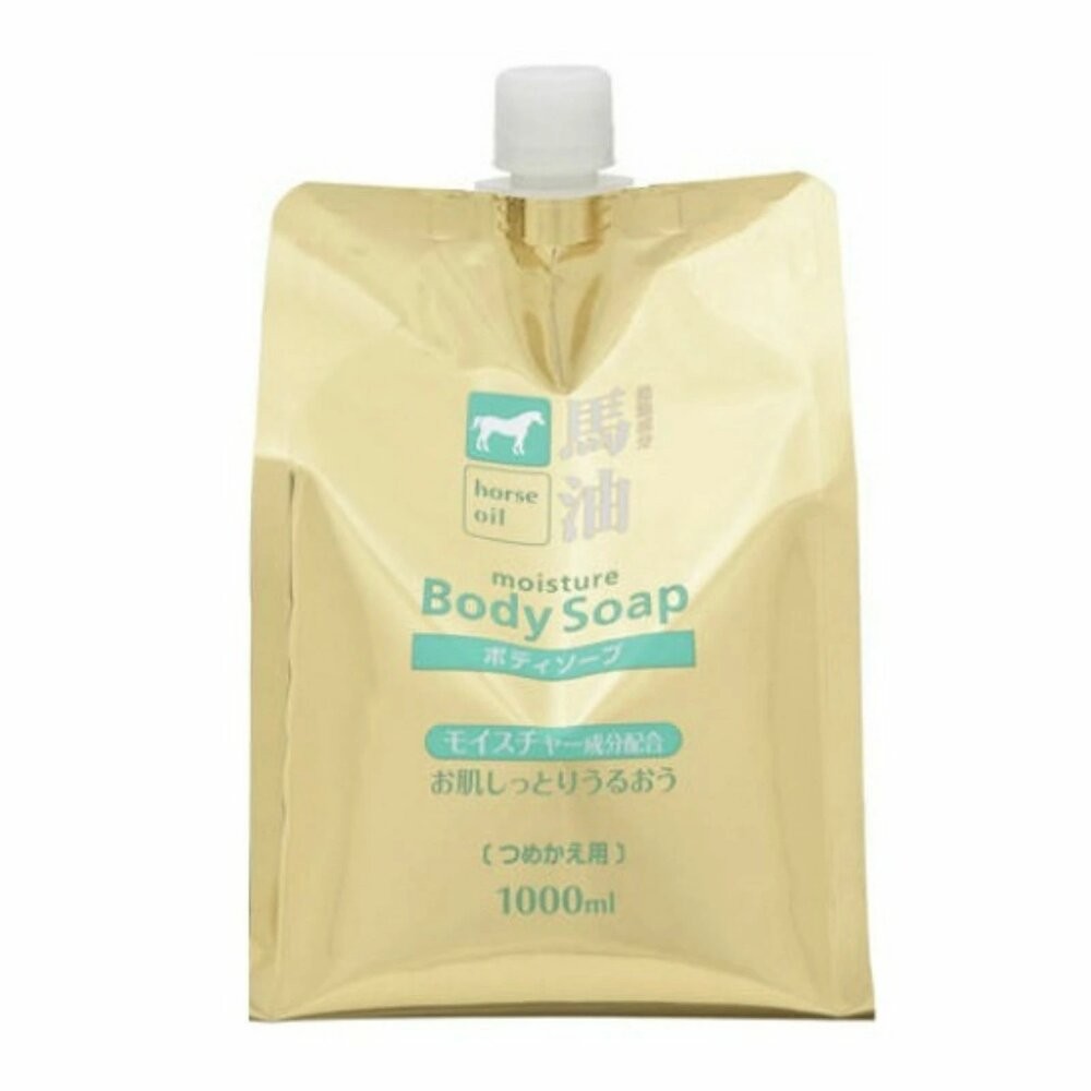 熊野馬油保濕沐浴乳補充包1000ml