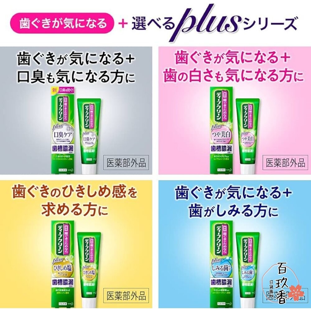 部分即期買一送一 KAO 花王 兒童 成人 Deep Clean 牙周護理 牙齦防蛀 潔垢淨白 牙膏 薄荷 蘋果 葡萄-細節圖3