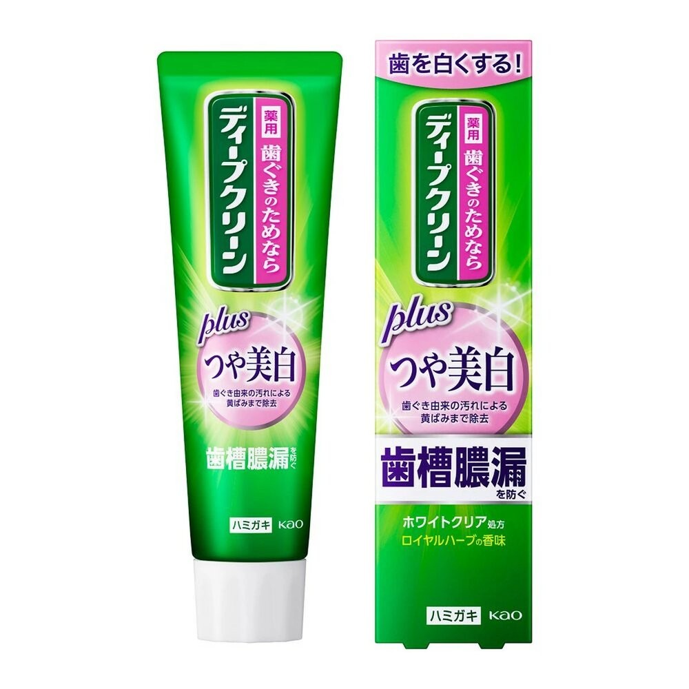 部分即期買一送一 KAO 花王 兒童 成人 Deep Clean 牙周護理 牙齦防蛀 潔垢淨白 牙膏 薄荷 蘋果 葡萄-規格圖9