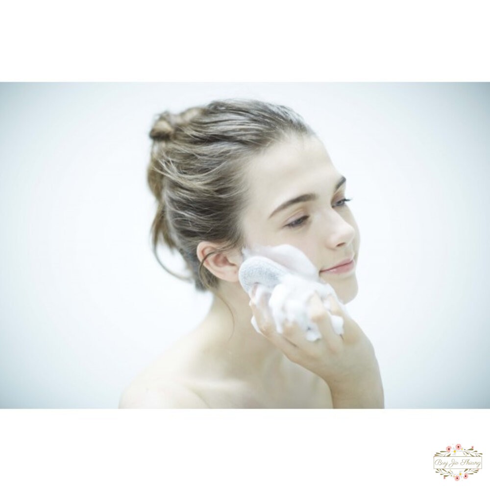 日本 COGIT 竹炭超細纖維 洗臉海綿 臉部清潔用具 洗臉刷 海綿 細緻泡沫 起泡海綿-細節圖6