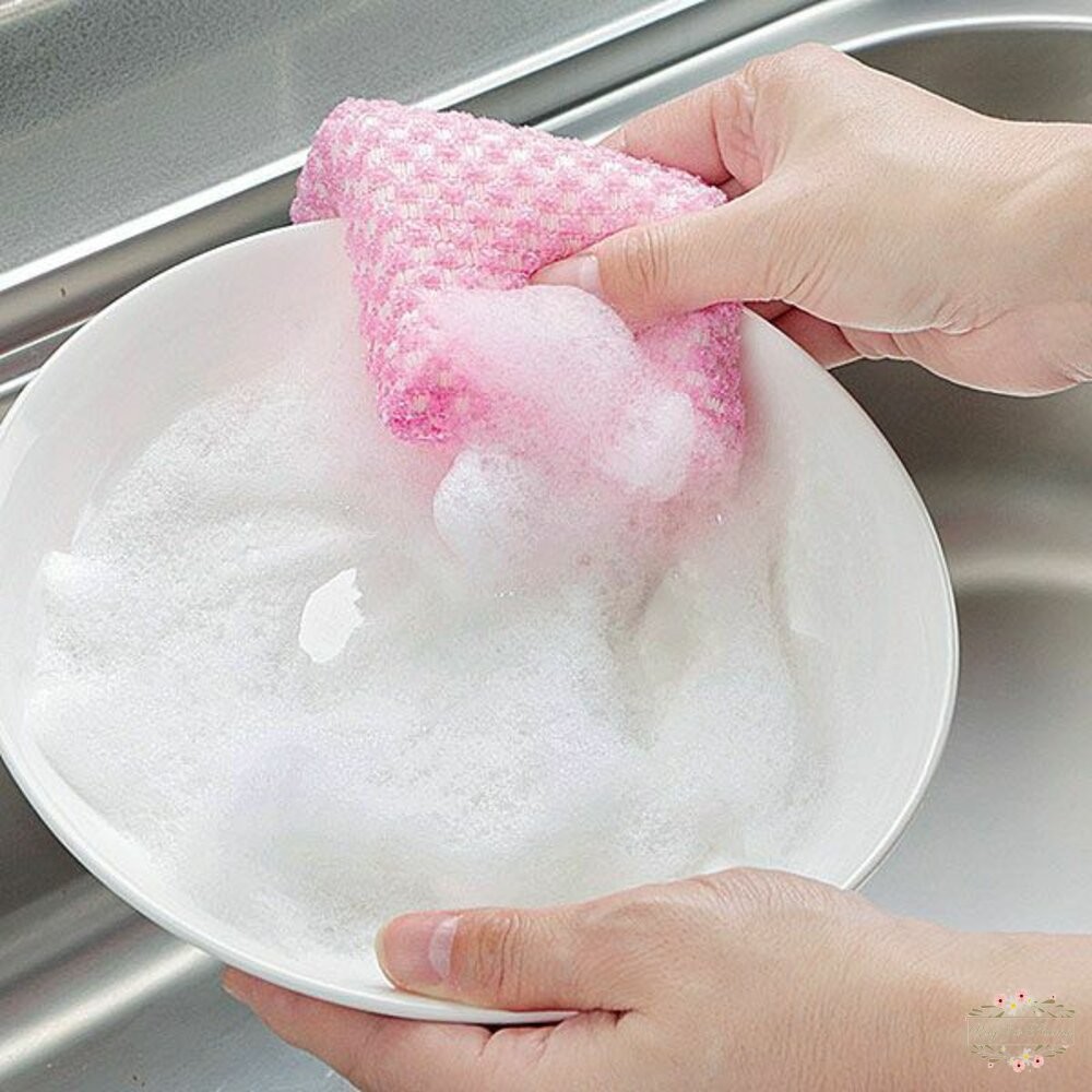 日本境內 MAMEITA 易起泡式 菜瓜布 洗碗布 海綿 廚房 洗碗海綿-細節圖6