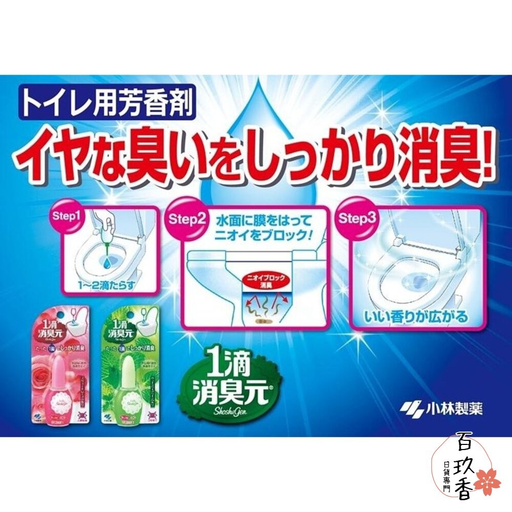 水箱清潔錠 日本 小林製藥 馬桶花瓣凝膠 清香凍 一滴元 一滴消臭元 除臭 芳香 芳香劑 補充條 藍藍香-細節圖5
