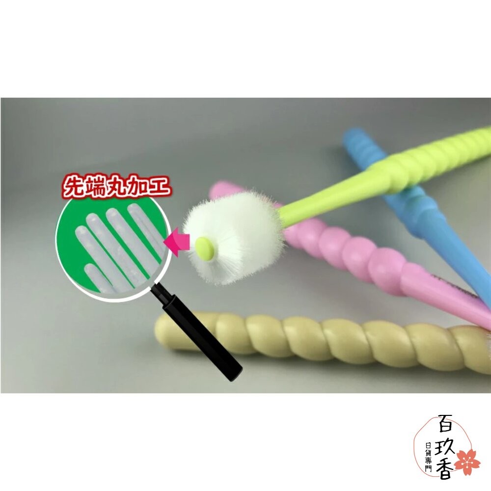 年中優惠買五送一★STB 蒲公英 360度 嬰兒牙刷 兒童 成人 軟毛 旋轉牙刷 幼兒 牙刷-細節圖4