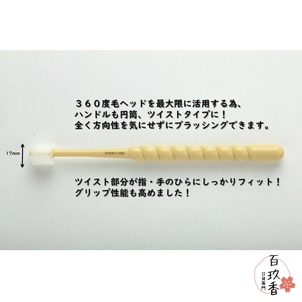 年中優惠買五送一★STB 蒲公英 360度 嬰兒牙刷 兒童 成人 軟毛 旋轉牙刷 幼兒 牙刷-細節圖5