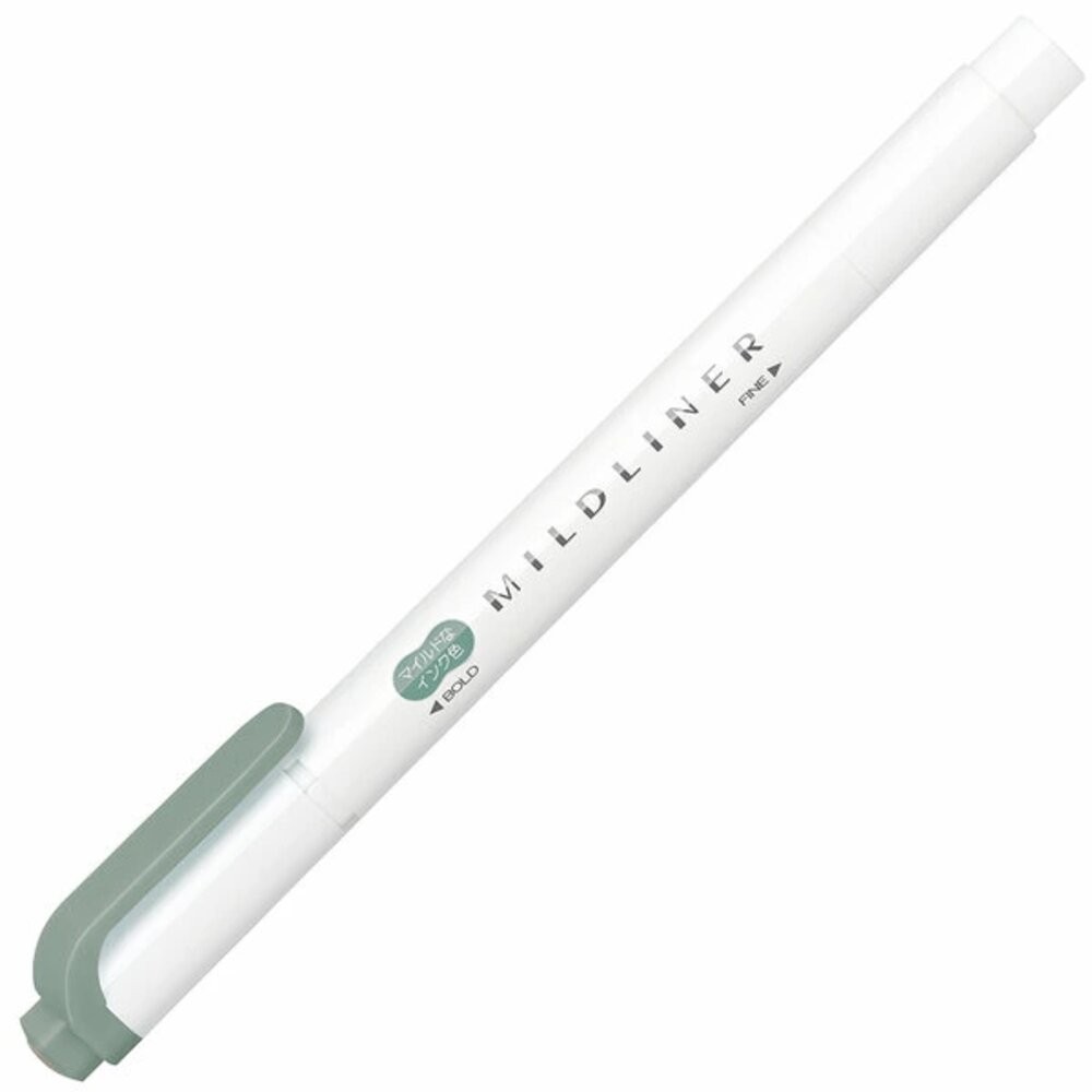 (單支)斑馬雙頭螢光筆-青苔綠MMG