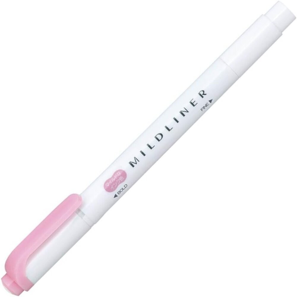 (單支)斑馬雙頭螢光筆-粉色MP