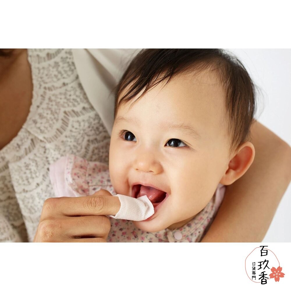 日本 Pigeon 嬰兒 潔牙濕巾 牙膏 潔牙布 潔牙巾 潔牙棉 寶寶 兒童 凝膠 貝親-細節圖4