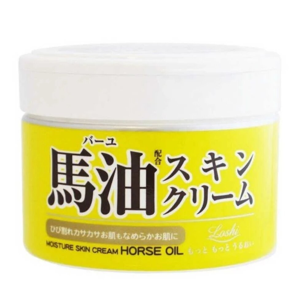 日本 Loshi 北海道 馬油 護膚霜 保濕乳液 修護霜 護唇膏 保濕 低敏 柔膚  潤膚霜 乳液-規格圖9