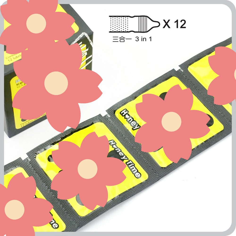 哈妮來三合一型12入(黃)