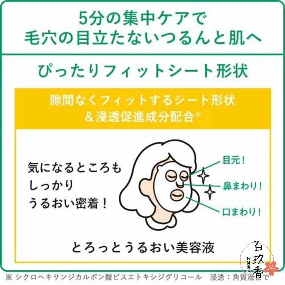 優惠中 日本 Kracie 肌美精 CHOI 抗痘面膜 保濕面膜 面膜 10枚入 毛孔 禦痘 乾燥肌-細節圖4