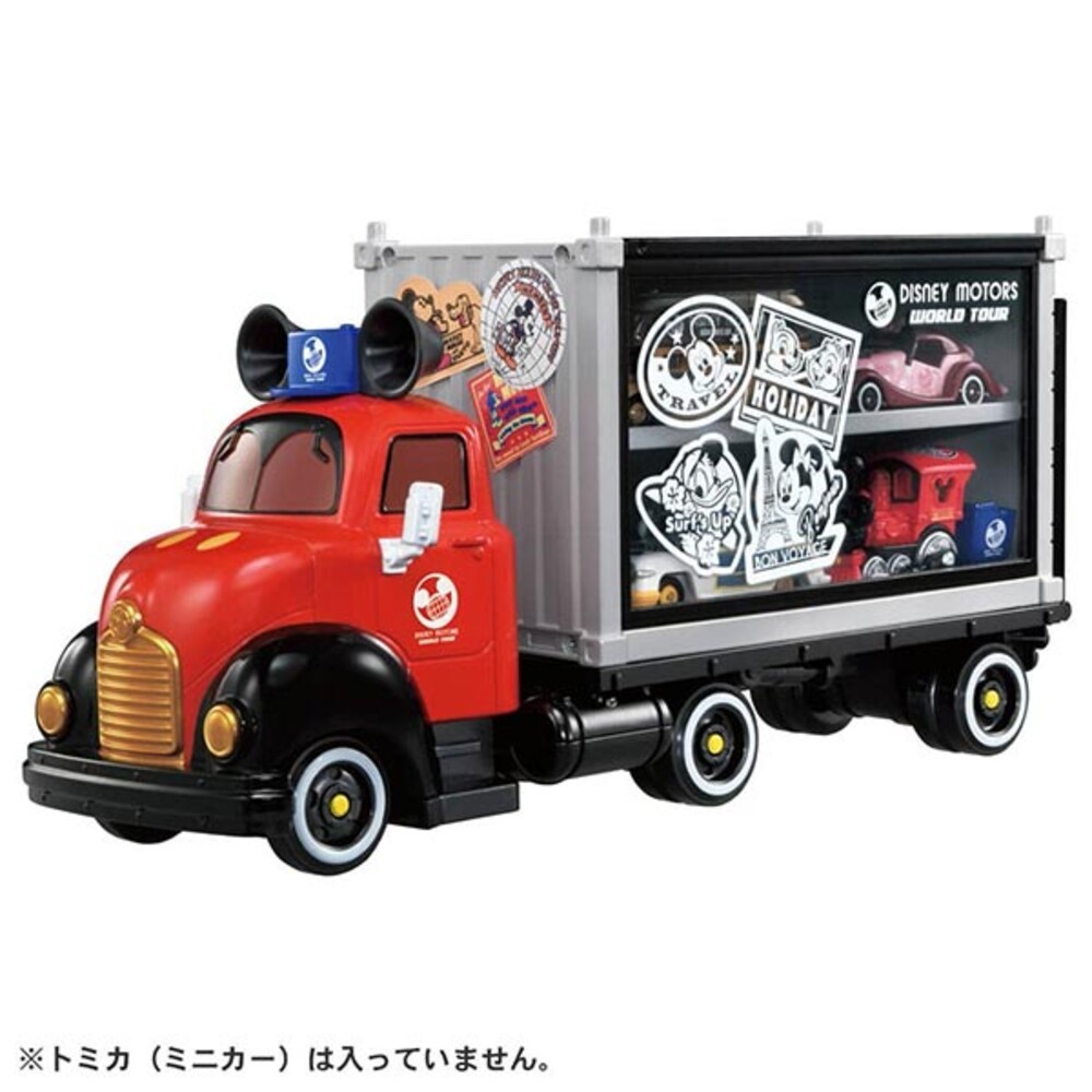 特價中 Tomica 環遊世界 收納貨車 巨無霸警察基地 LED展示中心 可收納小汽車 多美 小汽車 TOMY-規格圖9