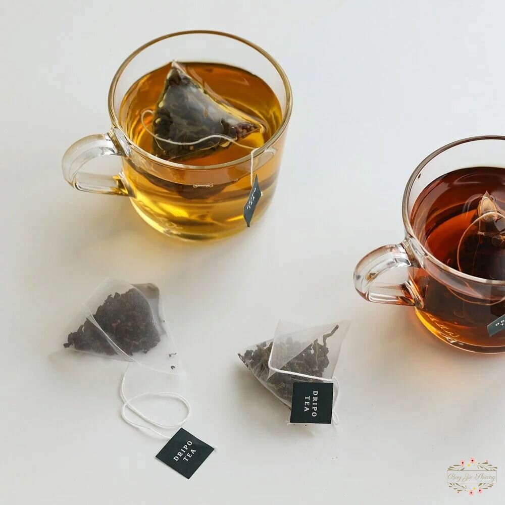 20包入即期特價 日本 Dripo 沢笠製茶所 原片茶葉 立體茶包 烏龍茶 綠茶 茶葉-細節圖7