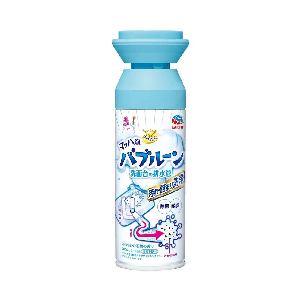 地球製藥洗手台排水管泡沫清潔劑200ml