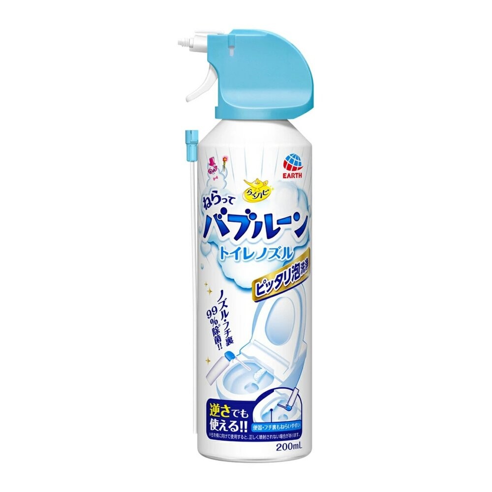 地球製藥可倒噴馬桶泡泡清潔噴霧200ml
