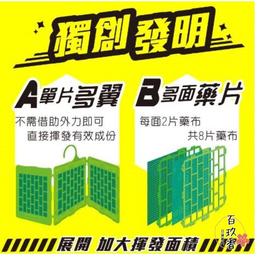 速必效 驅蚊寶 防蚊片 防治蚊子 忌避蚊子 防蚊掛片 60天 多翼式 免插電 防蚊 蚊子-細節圖3