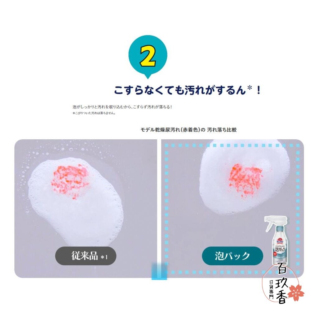 日本 花王 魔術靈 馬桶清潔噴霧 可倒噴 馬桶清潔劑 泡沫噴霧 補充包-細節圖6