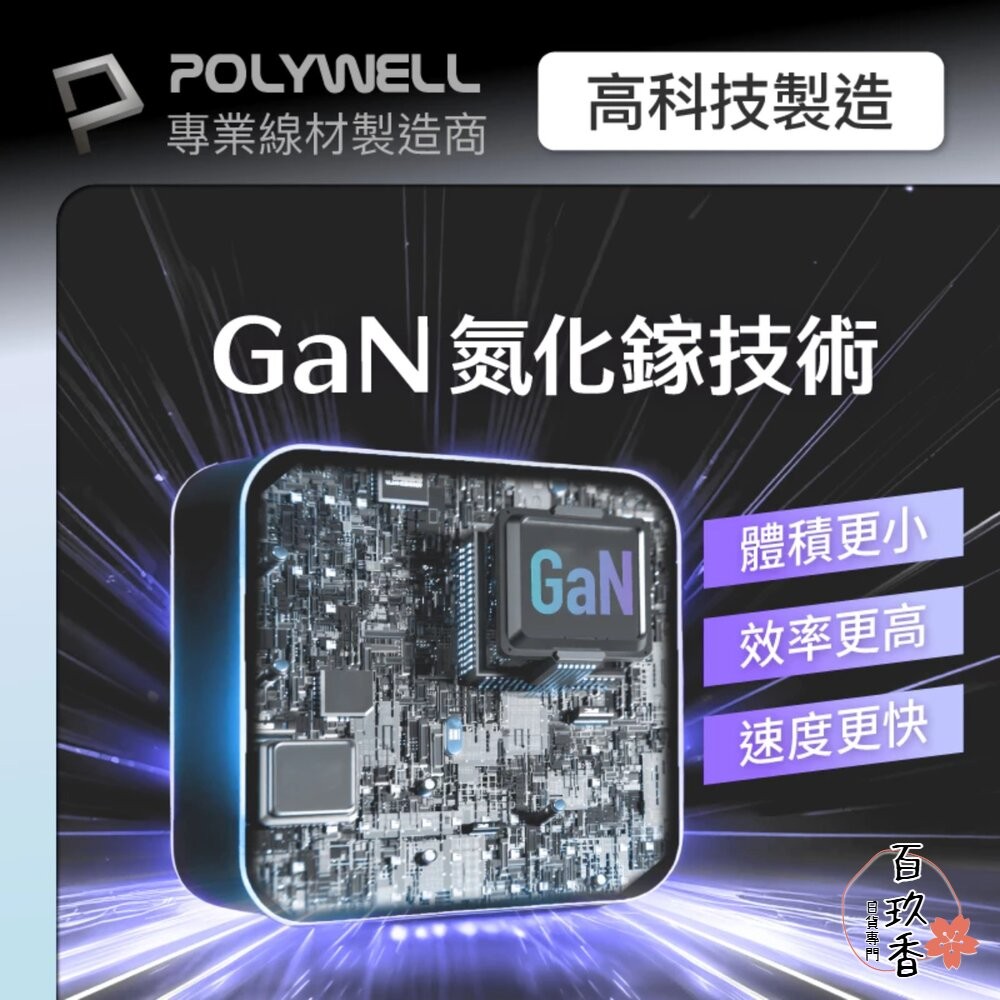 POLYWELL 140W 電源供應器 多國轉接頭 Type-C USB-A 快充線 可充筆電 BSMI-細節圖6