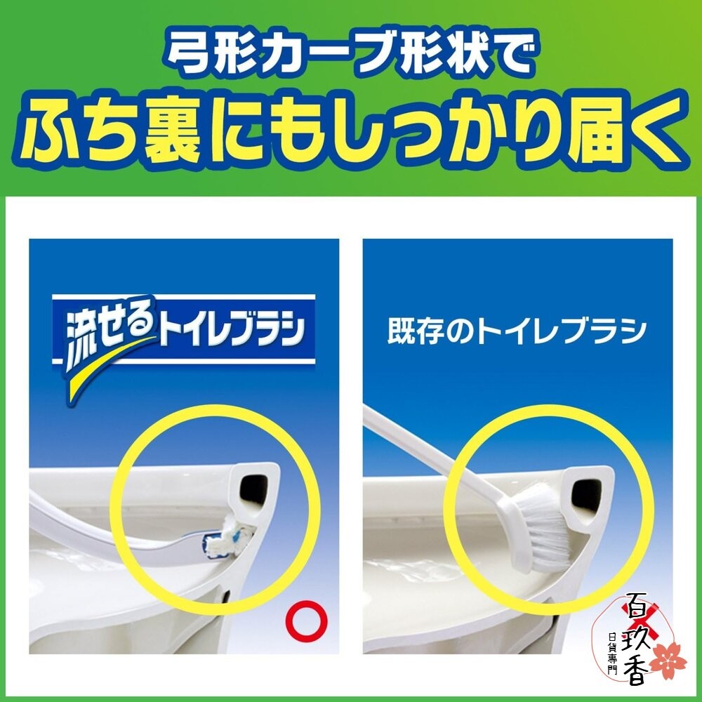 日本 Johnson 莊臣 水溶性 拋棄式 馬桶清潔刷 清潔劑 刷頭 替換裝 補充包-細節圖6