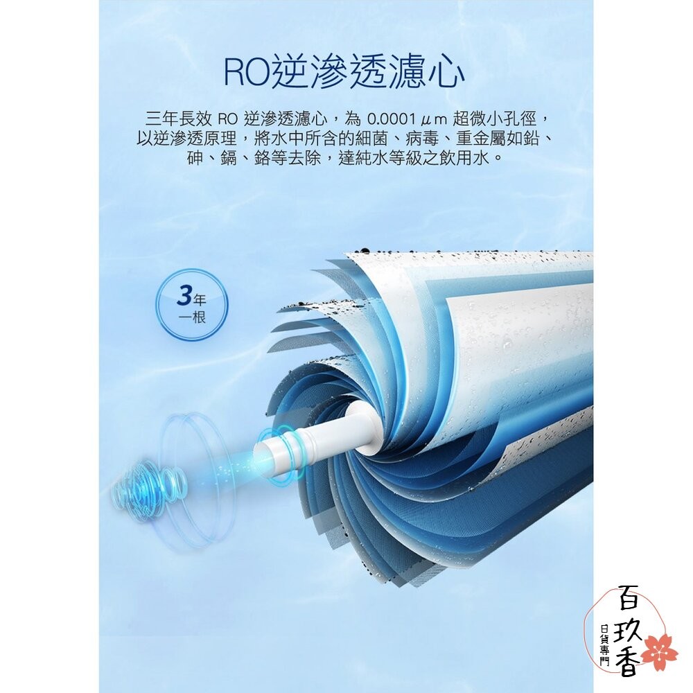 聯合利華 Unilever Pureit 廚下型淨水器濾芯 RO 逆滲透 濾心 UR5440 濾芯-細節圖5