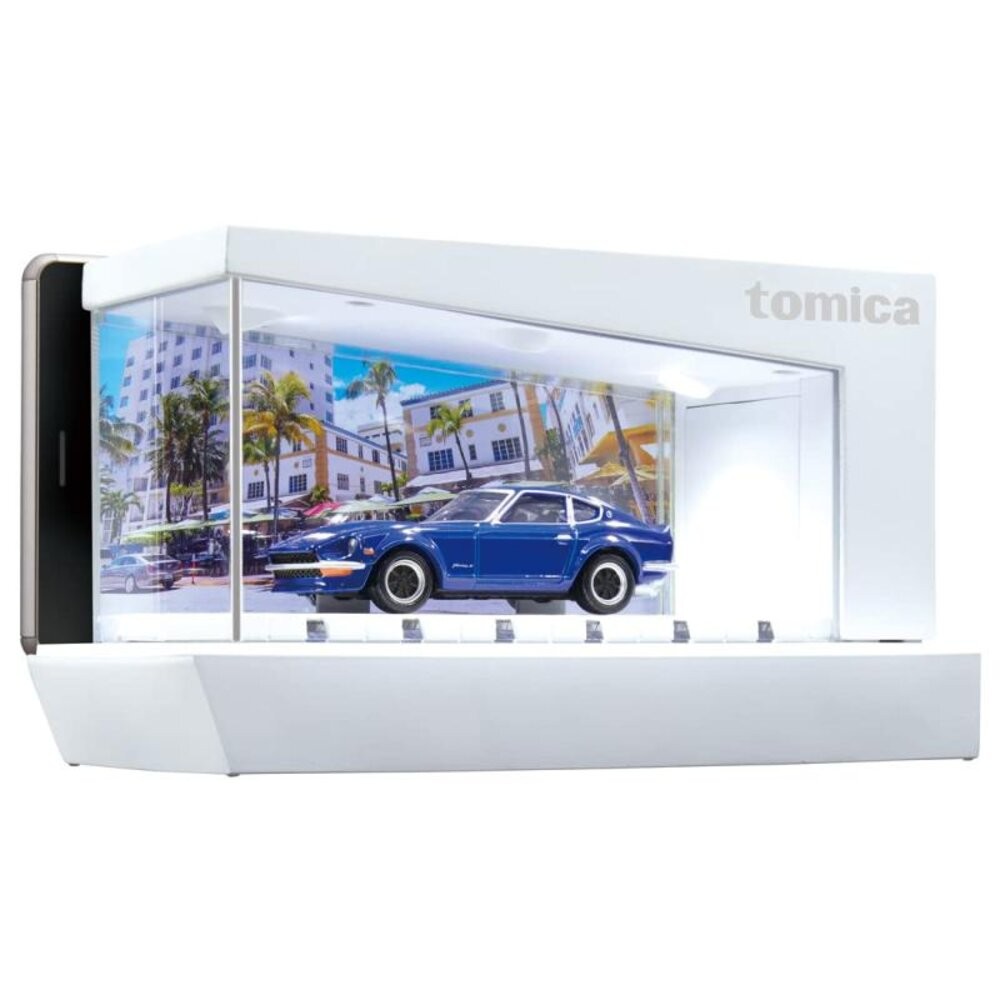Tomica LED展示中心 電動車庫 可收納小汽車 多美 小汽車 TOMY-規格圖11