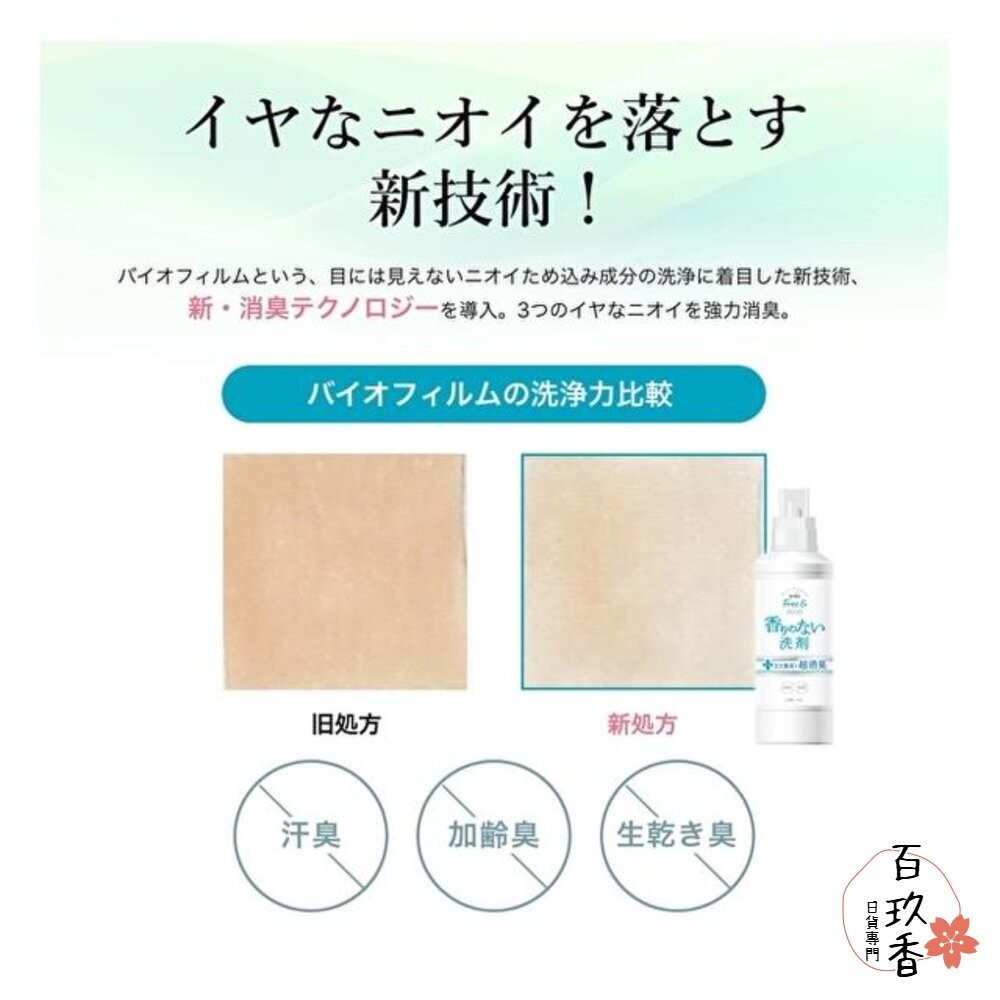 日本 NS FAFA 熊寶貝 洗衣精 無香 抗菌 除臭 無添加 嬰兒用 不含螢光劑-細節圖3