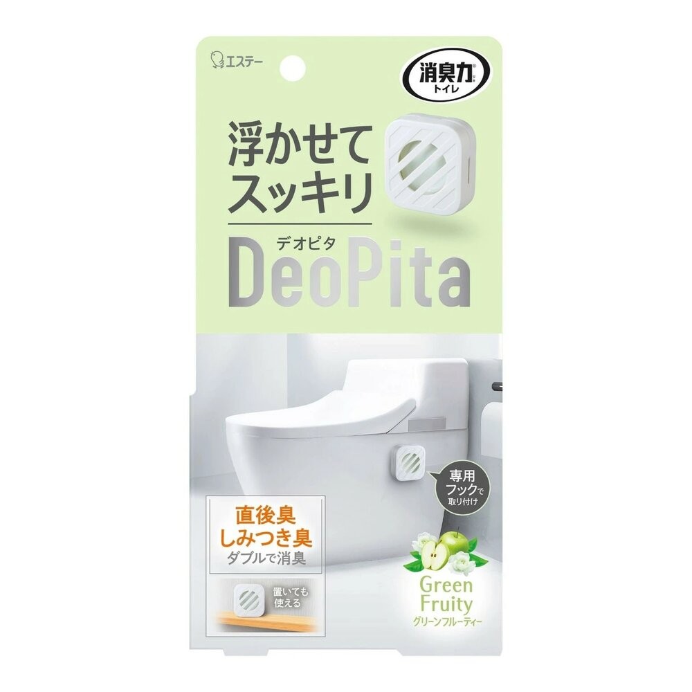 雞仔牌掛式廁所除臭劑-清綠果香(草綠