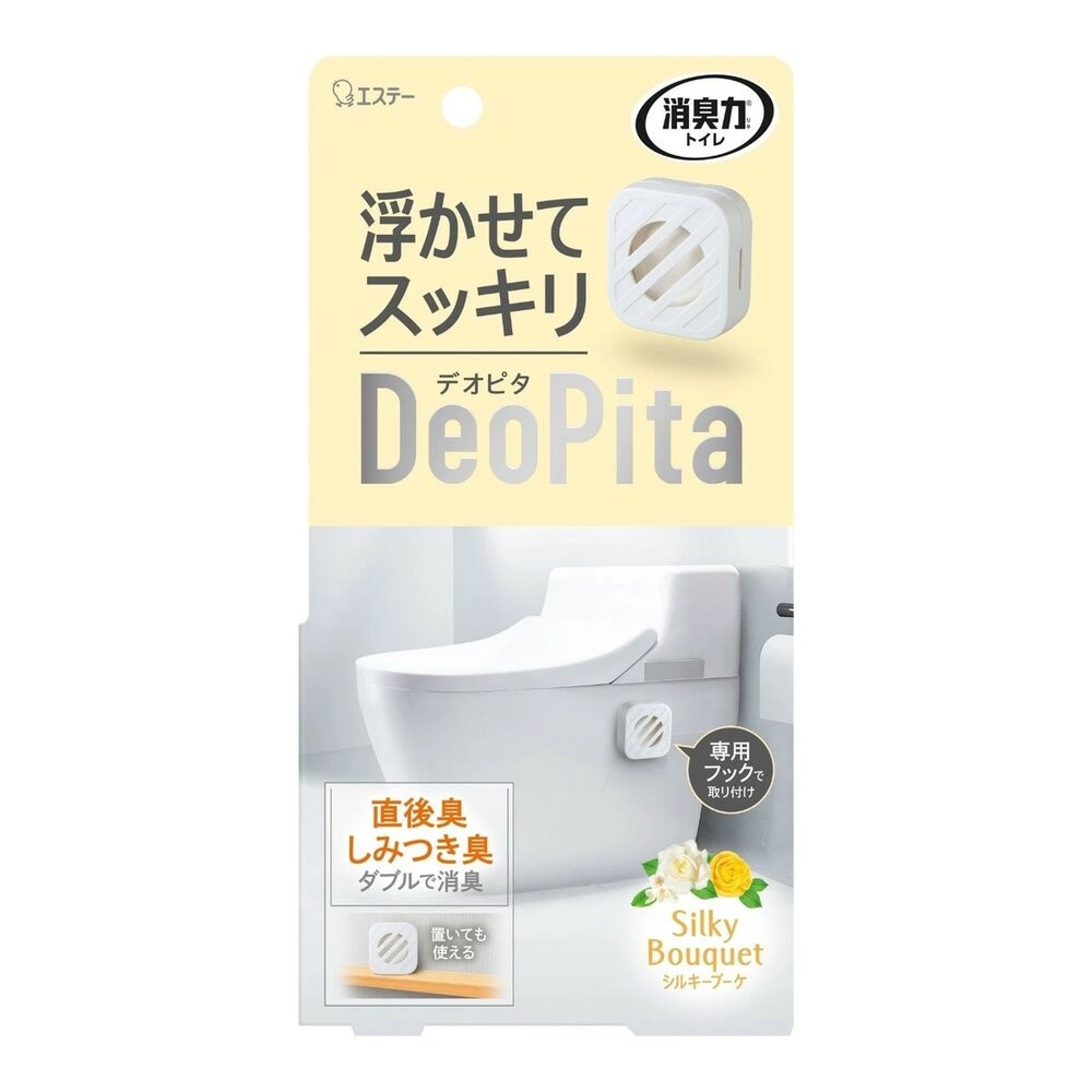 日本 ST 雞仔牌 消臭力 DEOPITA 掛式 廁所 除臭劑 芳香劑 消臭 除臭 可補充 浴室 馬桶-規格圖9