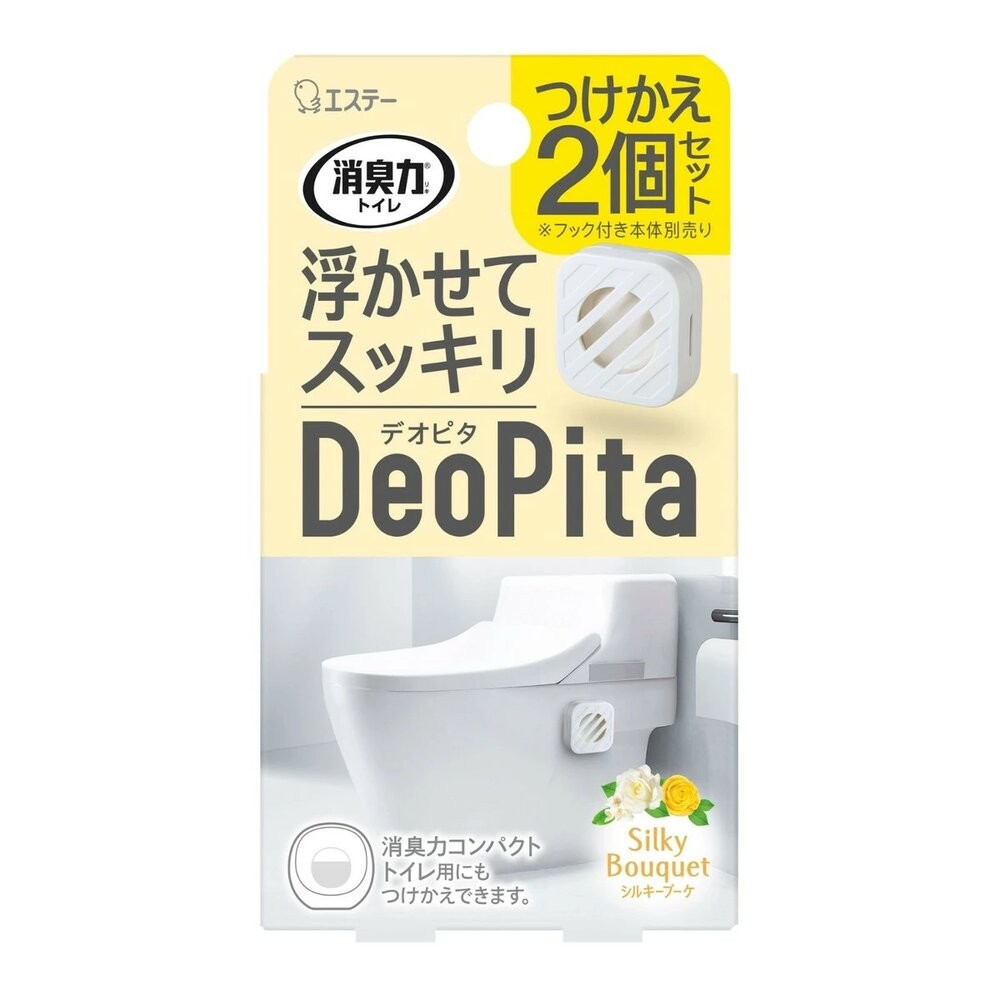 日本 ST 雞仔牌 消臭力 DEOPITA 掛式 廁所 除臭劑 芳香劑 消臭 除臭 可補充 浴室 馬桶-規格圖9