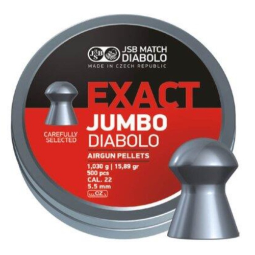 {{布拉德模型}} JSB EXACT JUMBO DIABOLO .22/5.5mm 1.030g 專業用鉛彈