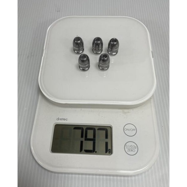 {{布拉德模型}} .457 超大型鉛彈 15.8g 專業用鉛彈 一袋5顆-細節圖2