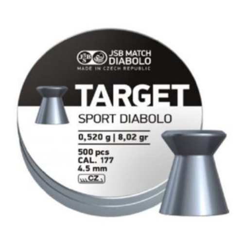 {{布拉德模型}} JSB Diabolo TARGET .177/4.5mm 0.52g 專業用平頭鉛彈