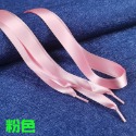 發票+台灣現貨天天寄【粉紅菲菲】絲帶鞋帶 公主鞋帶 緞面鞋帶 雙面滌綸色丁光面蕾絲綢緞寬扁織帶鞋帶 鞋帶20-0052-規格圖9