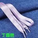 發票+台灣現貨天天寄【粉紅菲菲】絲帶鞋帶 公主鞋帶 緞面鞋帶 雙面滌綸色丁光面蕾絲綢緞寬扁織帶鞋帶 鞋帶20-0052-規格圖9