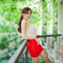 紅色 - 短裙
