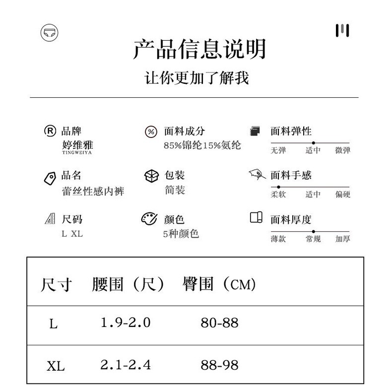 台灣現貨天天寄【粉紅菲菲】日系少女性感蕾絲泡泡網紗內褲高彈網紗薄款舒適純棉襠學生三角褲（H1019）18-0494-細節圖9